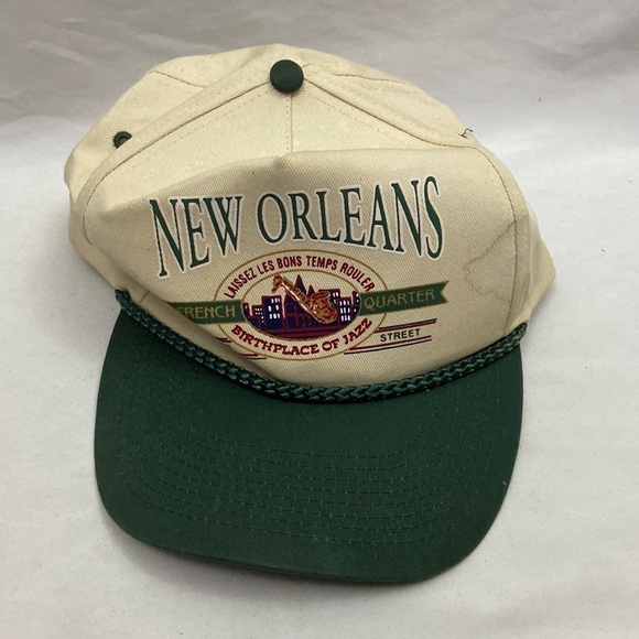 Other - Vtg New Orleans French Quarter Cap Hat Snapback